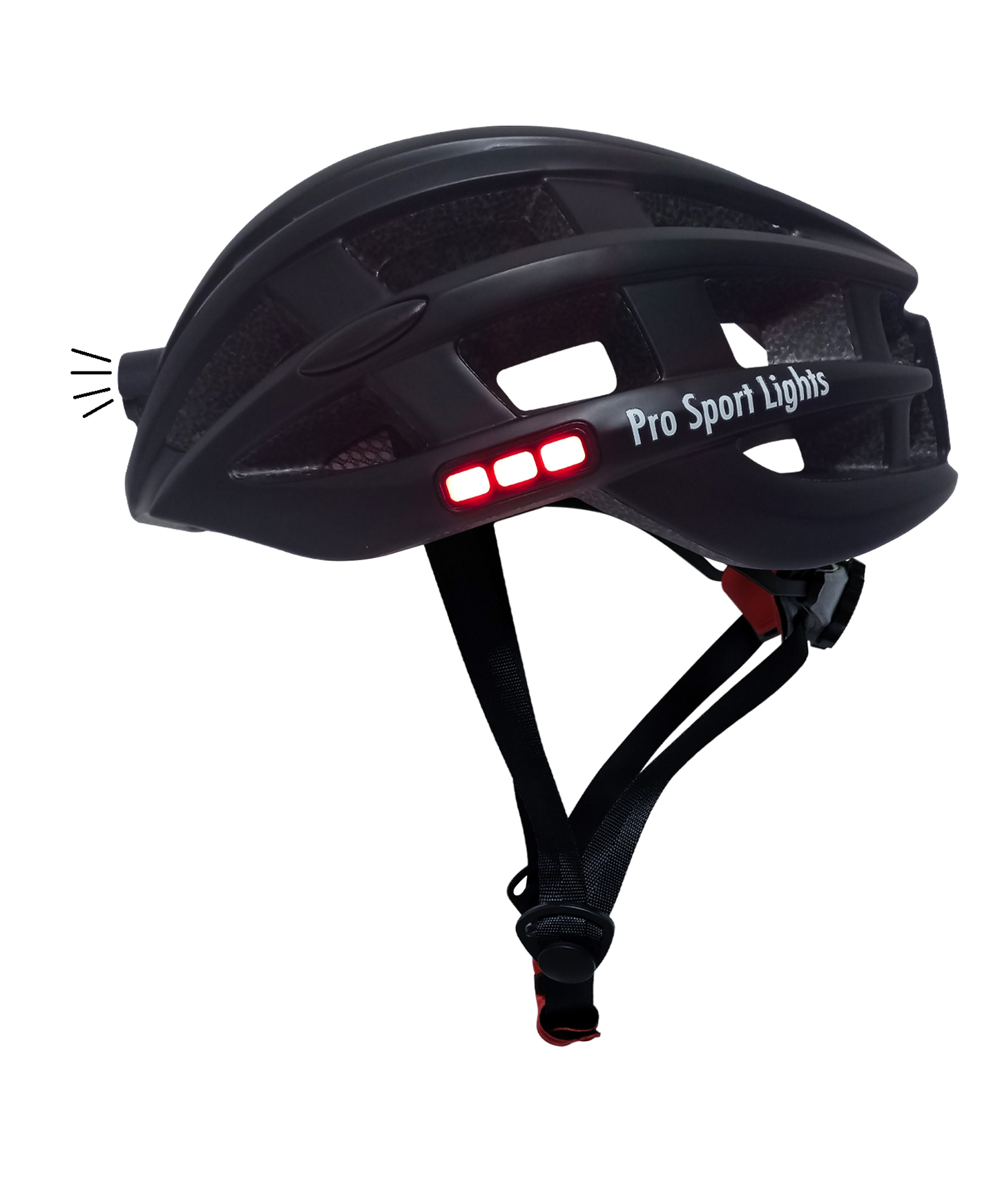 Fietshelm met voorlicht