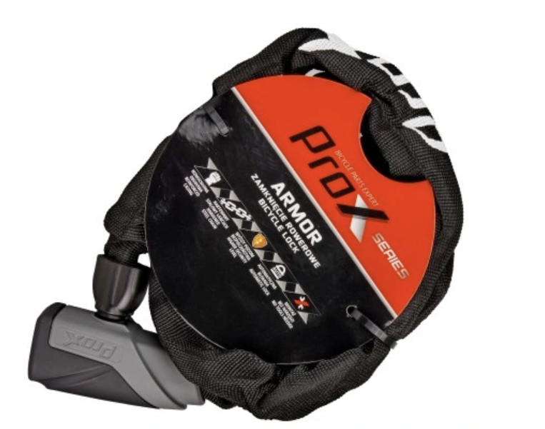 Fietsslot ProX Armor - zwart - 100cm