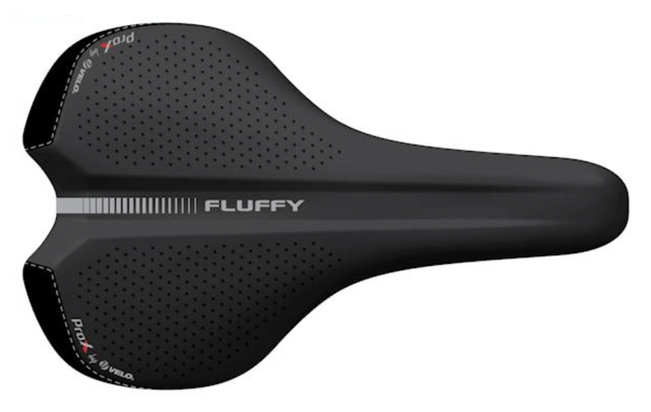 Fietszadel ProX Fluffy - Zilver
