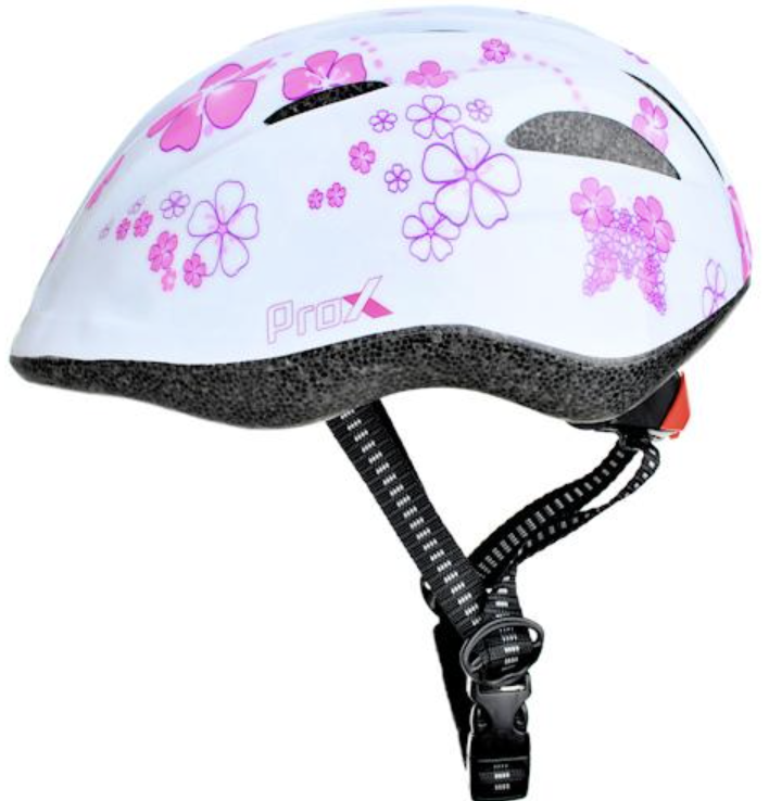 Kinderfietshelm meisjes ProX - Roze
