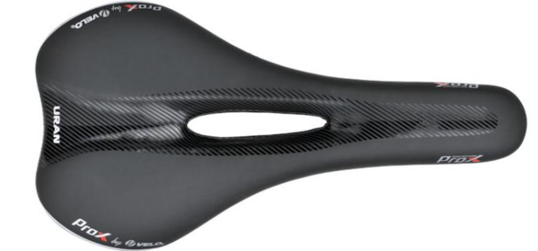 Fietszadel ProX Uran - Zwart & Carbon