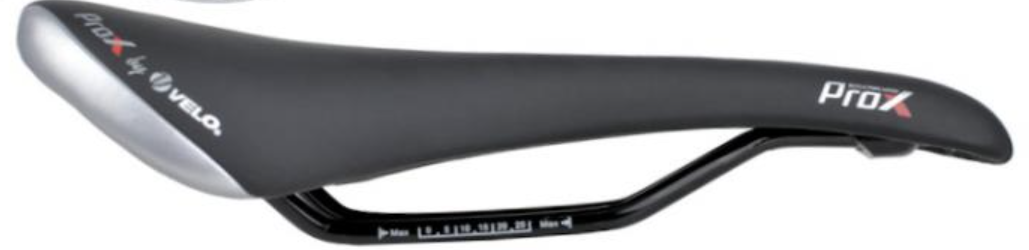 Fietszadel ProX Uran Base Cut - Zwart