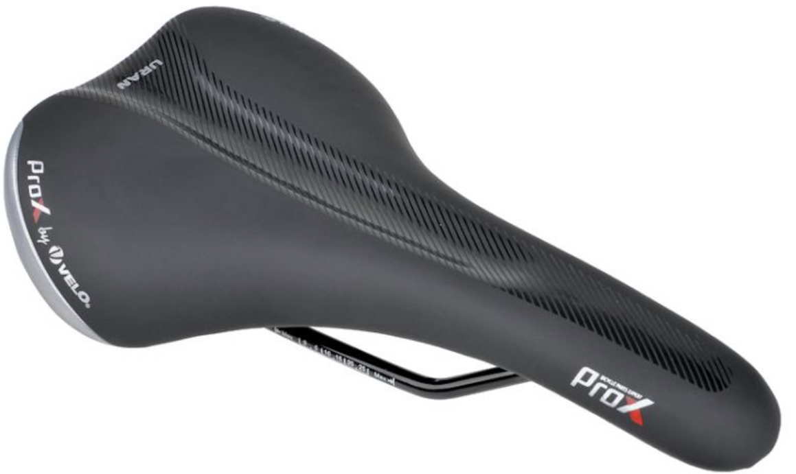 Fietszadel ProX Uran Base Cut - Zwart