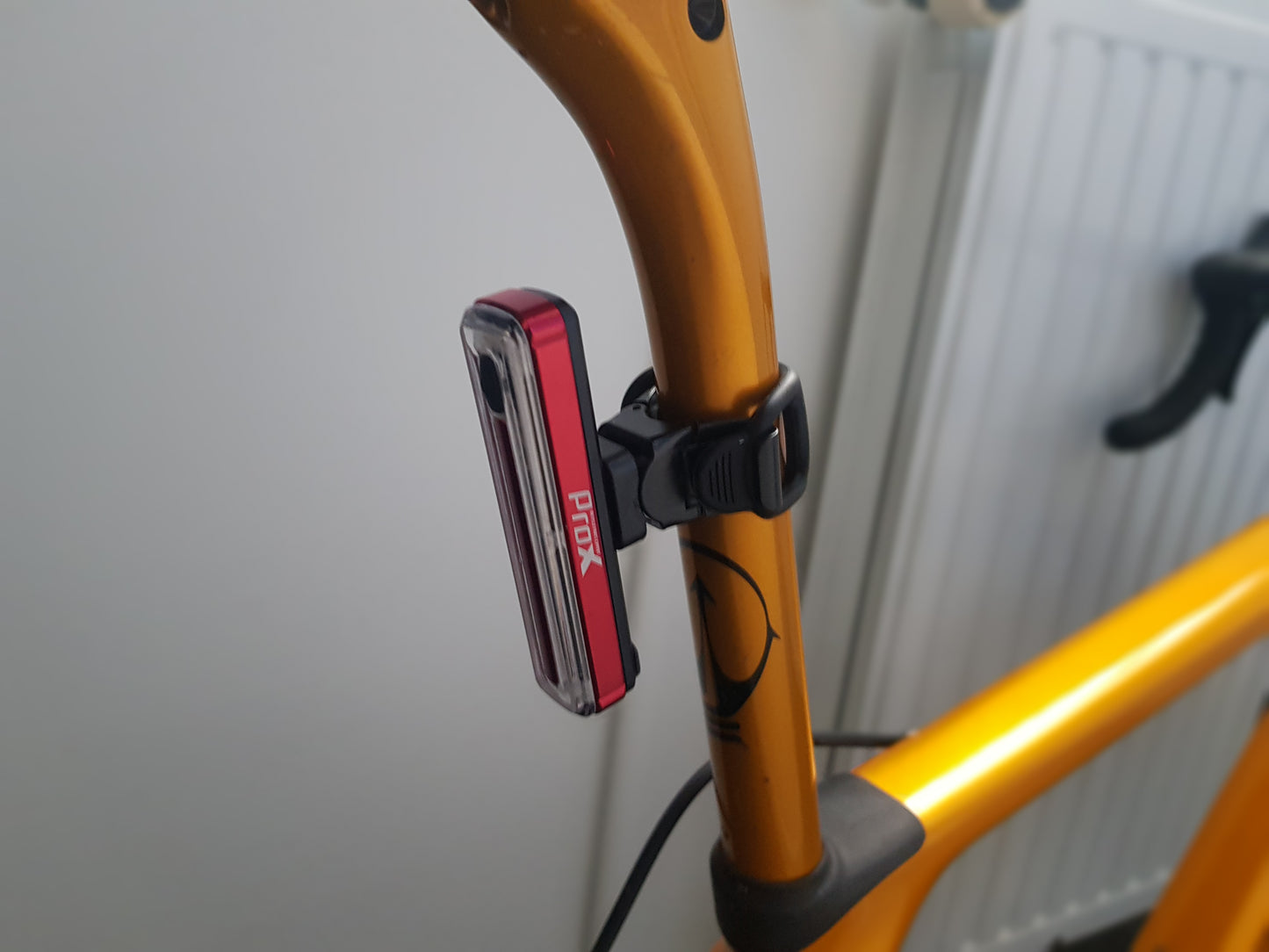 Montage fietsverlichting