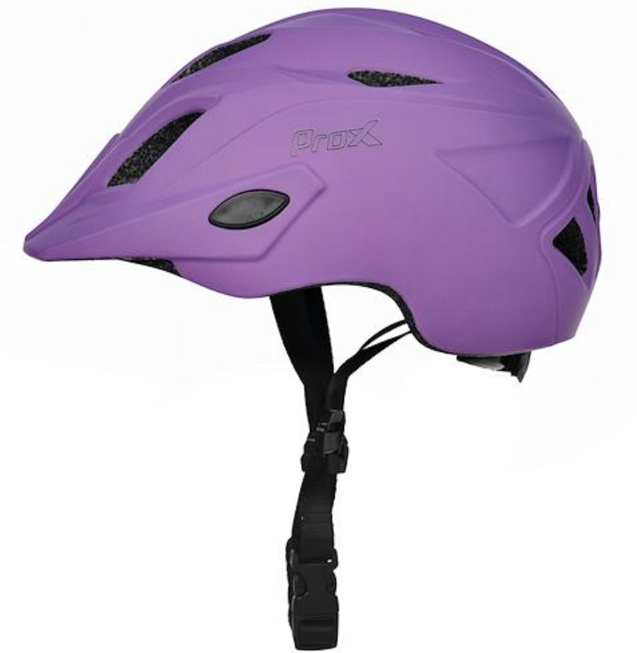 Kinderfietshelm ProX Flash - Paars - Medium