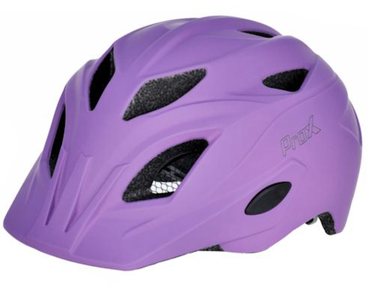 Kinderfietshelm ProX Flash - Paars - Medium