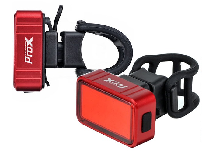 ProX Rood Fiets LED Achterlicht - USB Oplaadbaar
