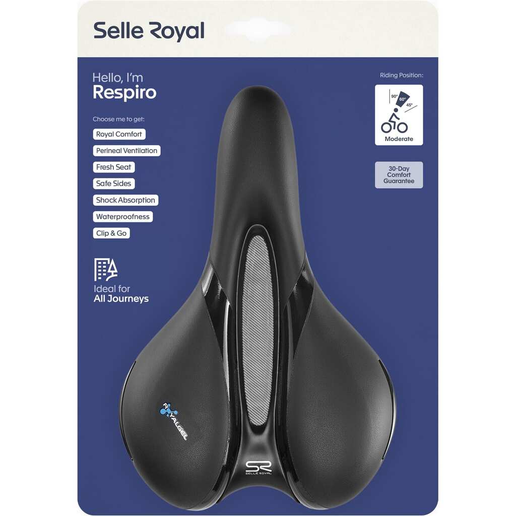 Selle Royal saddle Respiro Moderate 5131 unisex GEL