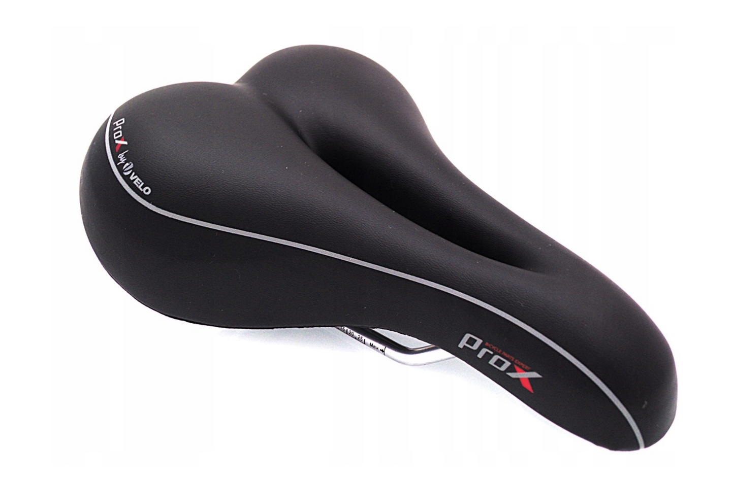 Fietszadel ProX D-2 Gelzadel Full Cut - Zwart