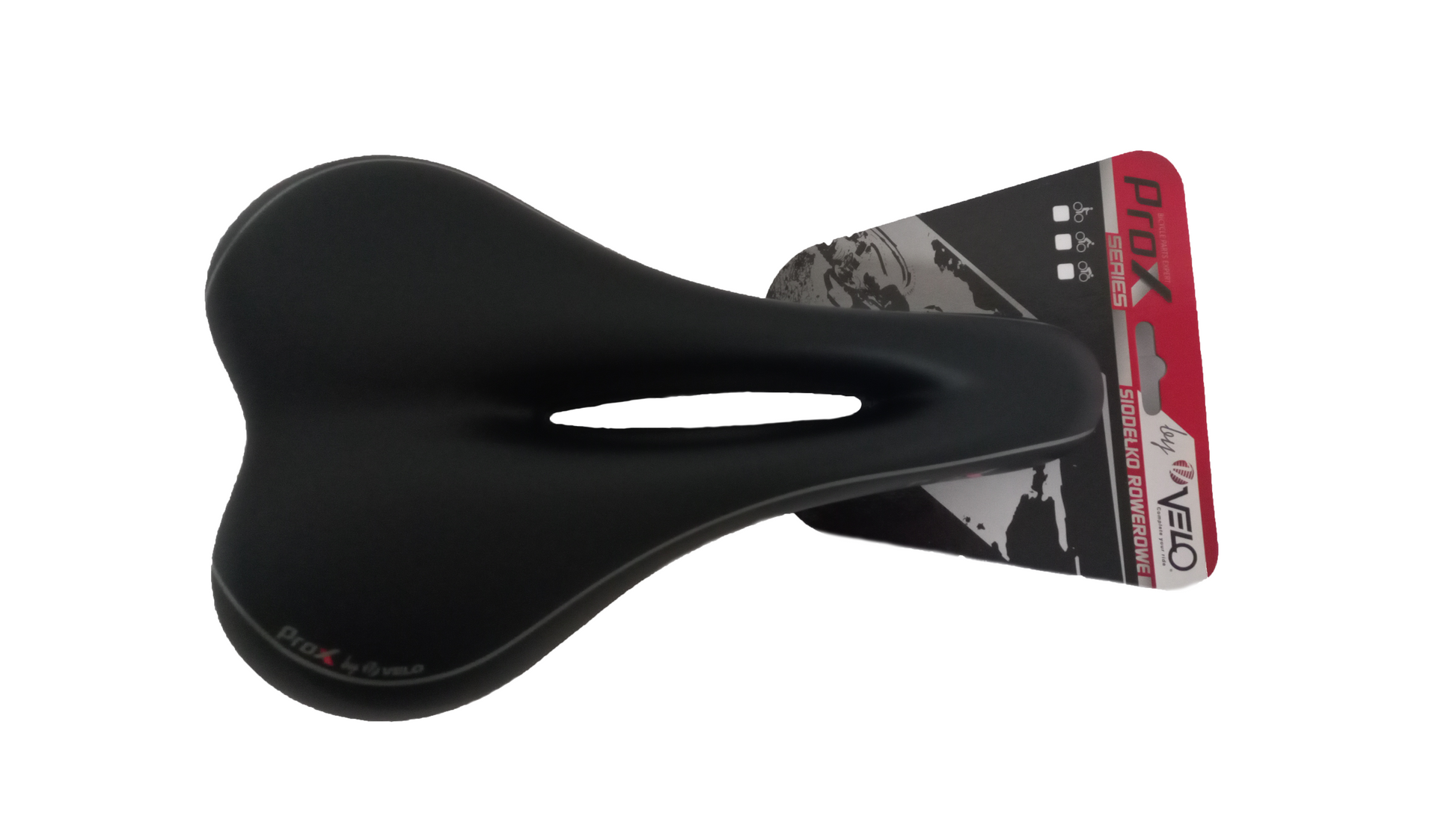 Fietszadel ProX Stadsfiets Gelzadel Full Cut - Zwart