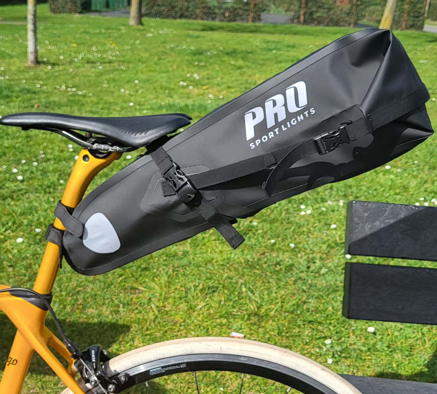 Zadeltas 14 Liter - Zwart - Waterdicht