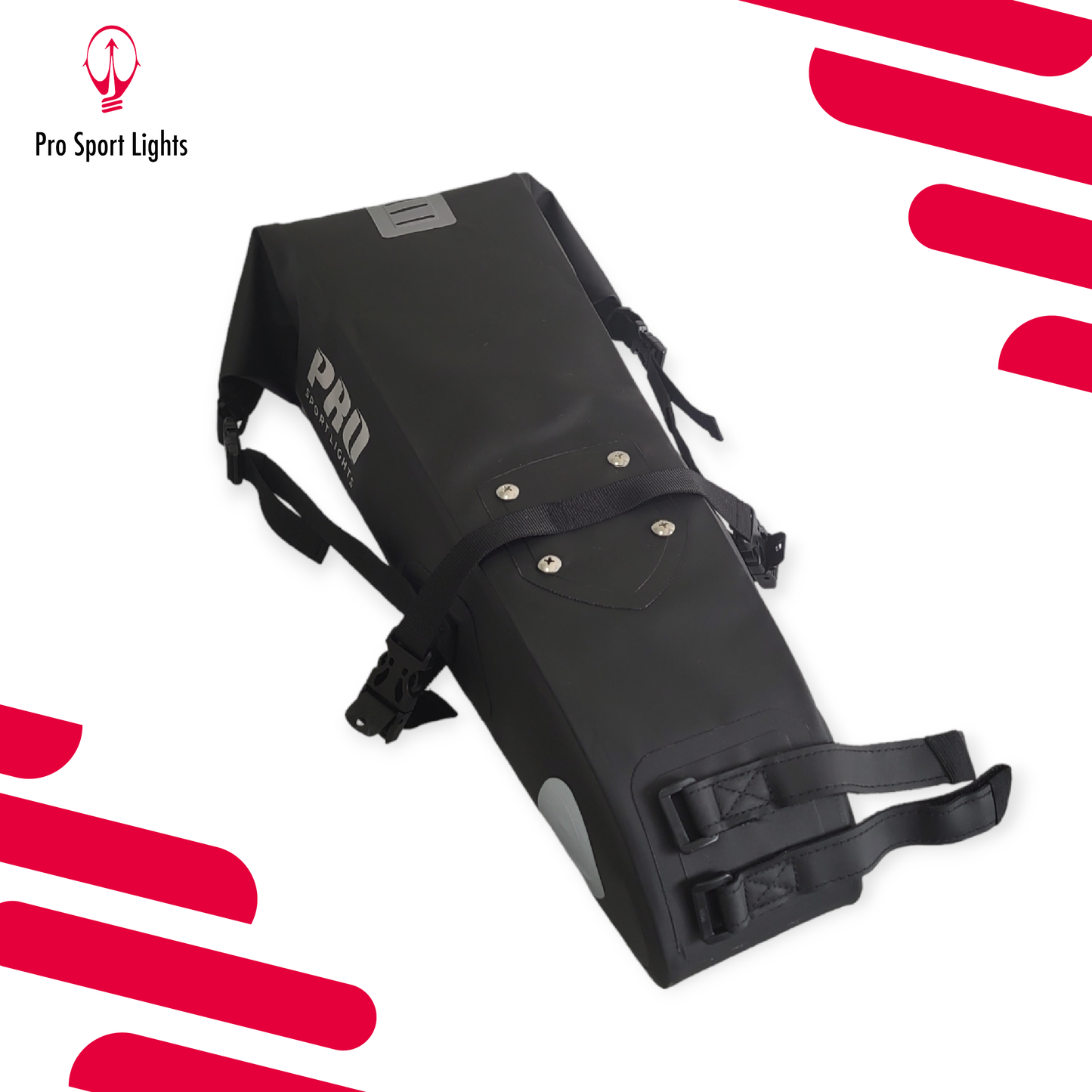 Zadeltas 14 Liter - Zwart - Waterdicht