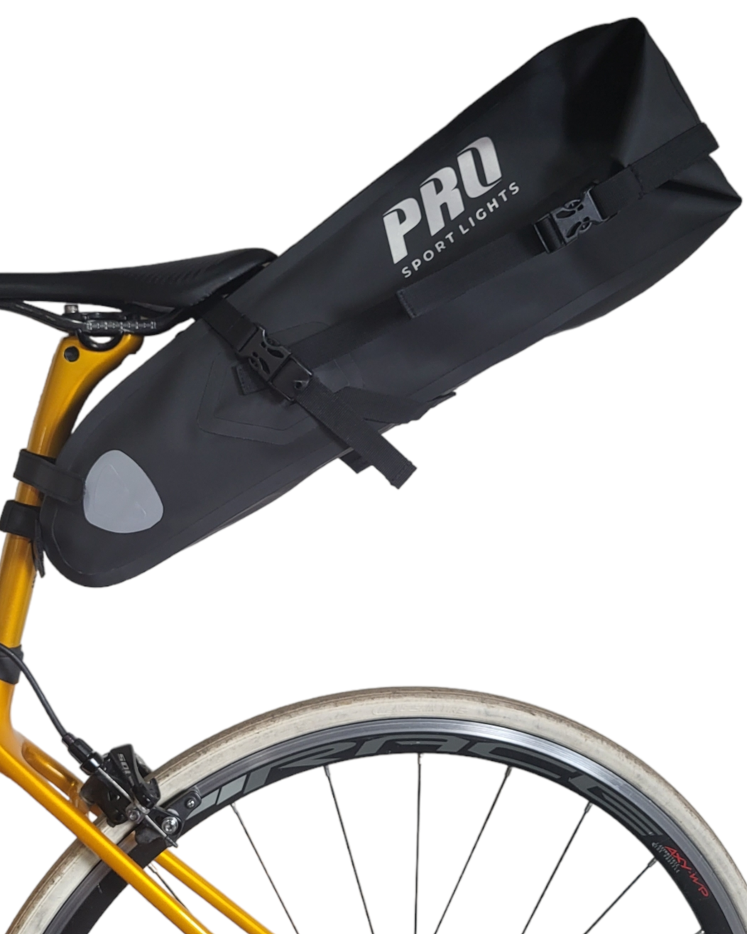 Zadeltas 14 Liter - Zwart - Waterdicht