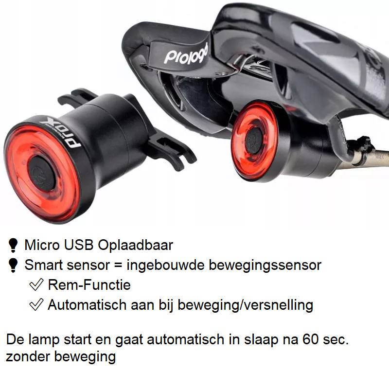 ProX Ultraslim Fiets achterlicht