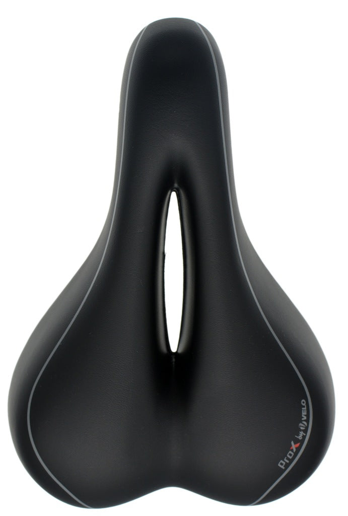 Fietszadel ProX D-2 Gelzadel Full Cut - Zwart