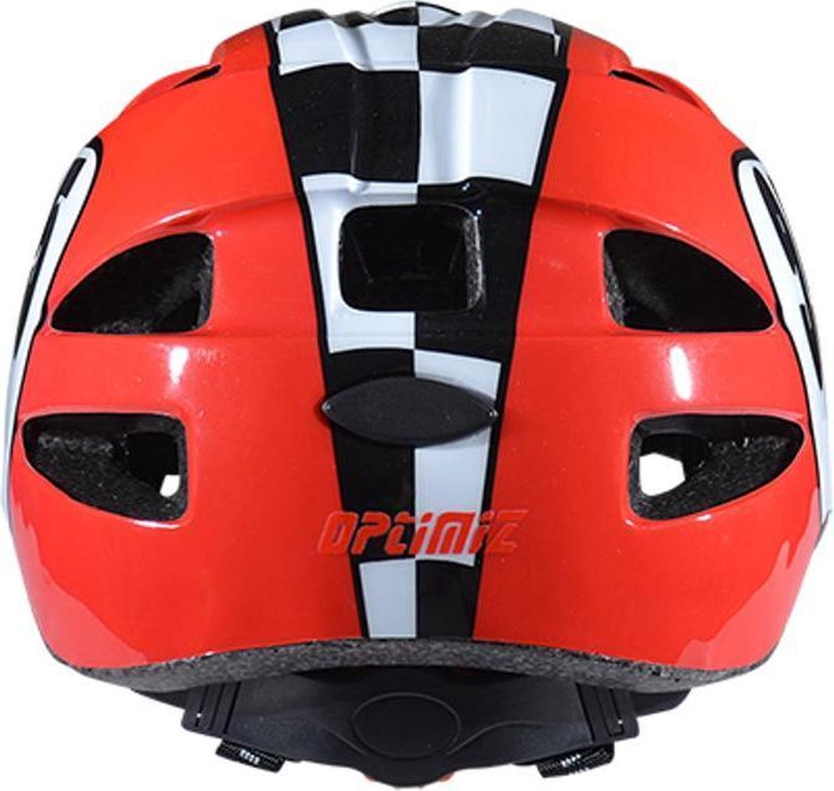 kinderhelm Optimiz - Rood Wit - Extra Small