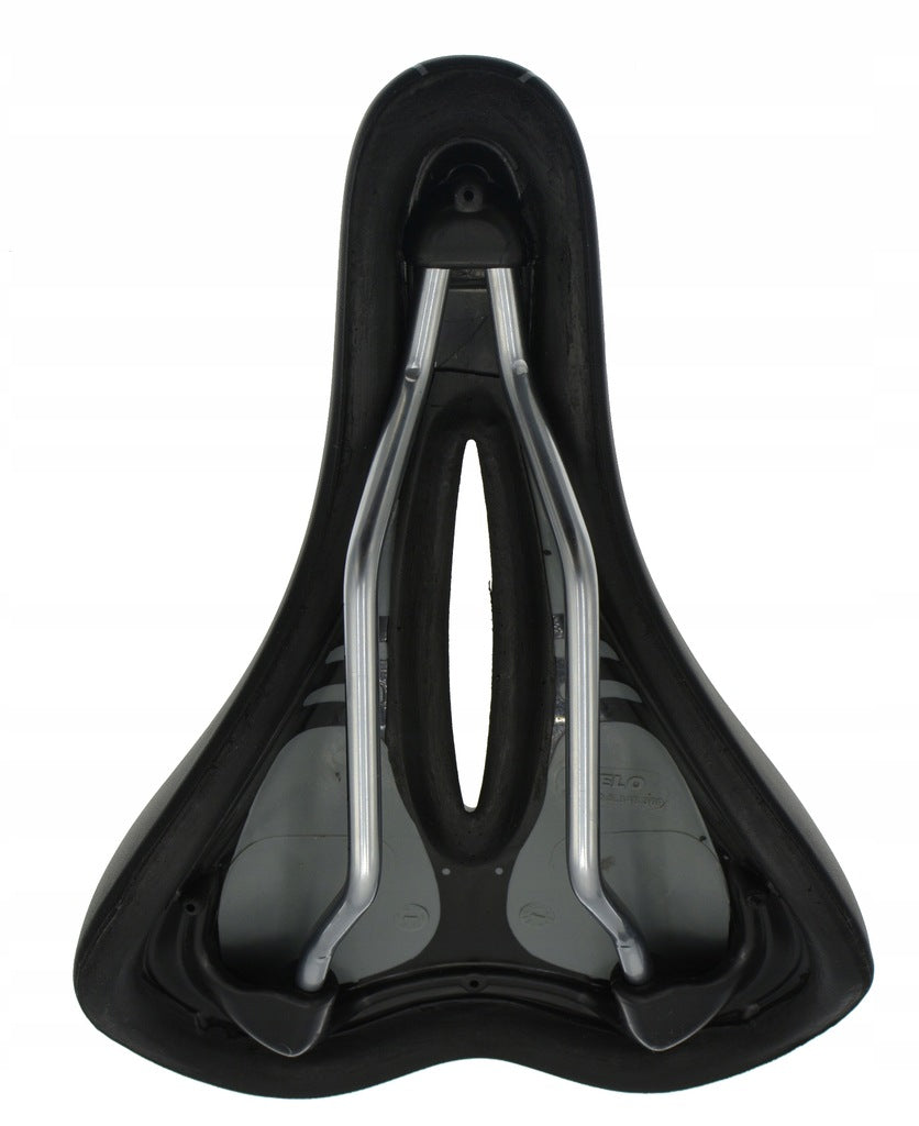 Fietszadel ProX D-2 Gelzadel Full Cut - Zwart
