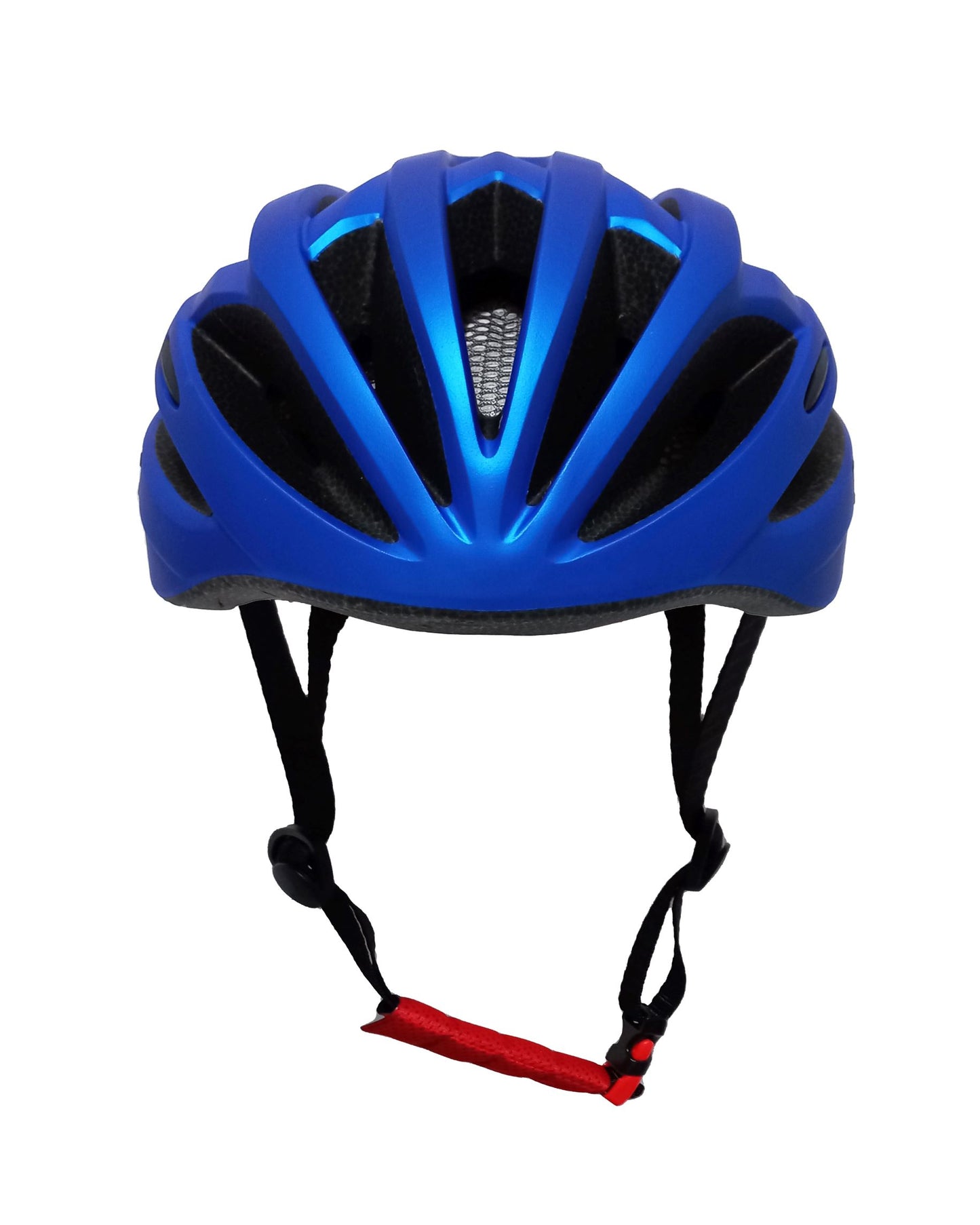 Pro Sport Lights Fietshelm - Metallic Blauw - 54/61cm
