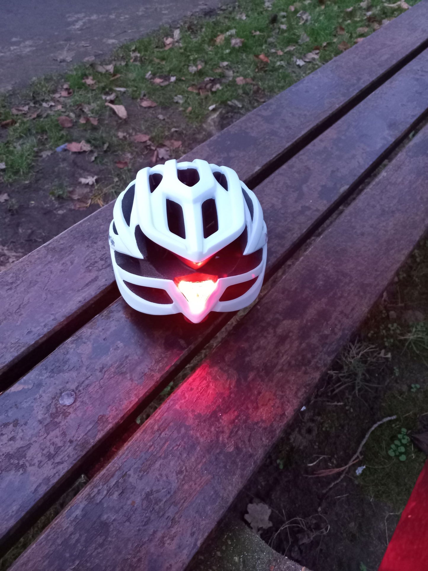 Pro Sport Lights Fietshelm - Matt Wit - 54/61cm
