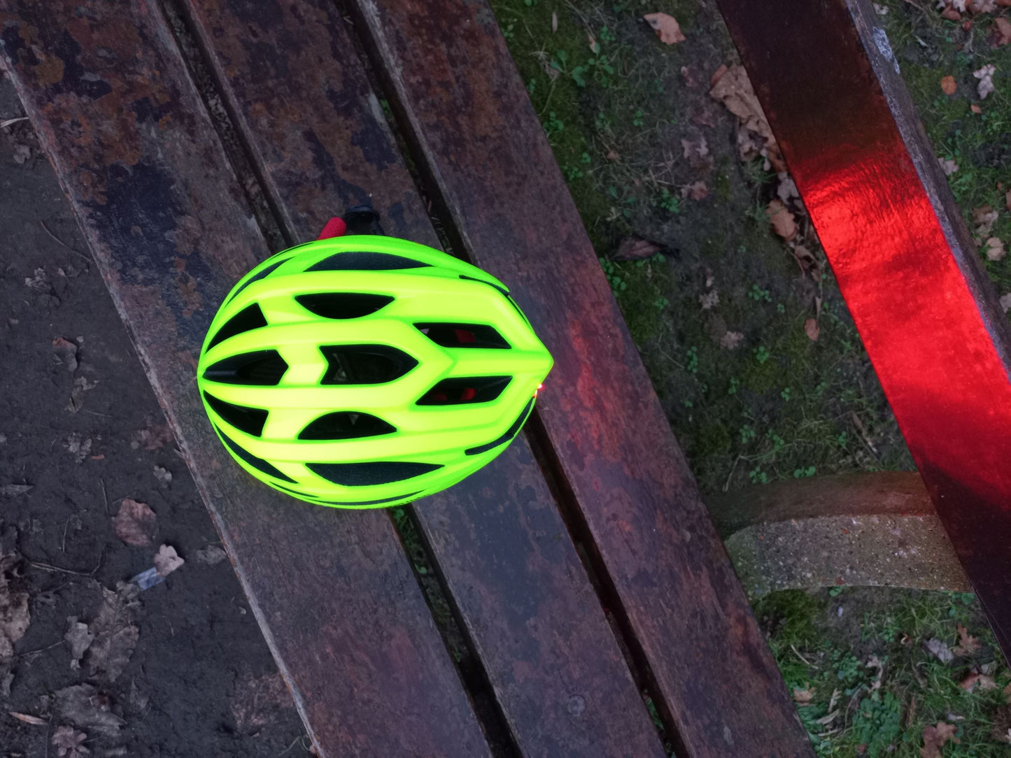 Pro Sport Lights Fietshelm - Flashy Geel - 54/61cm