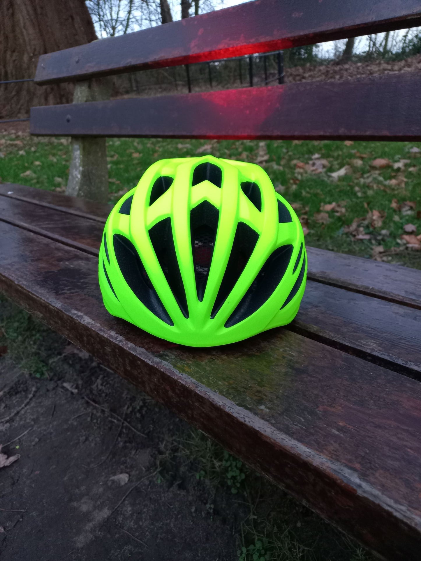 Pro Sport Lights Fietshelm - Flashy Geel - 54/61cm
