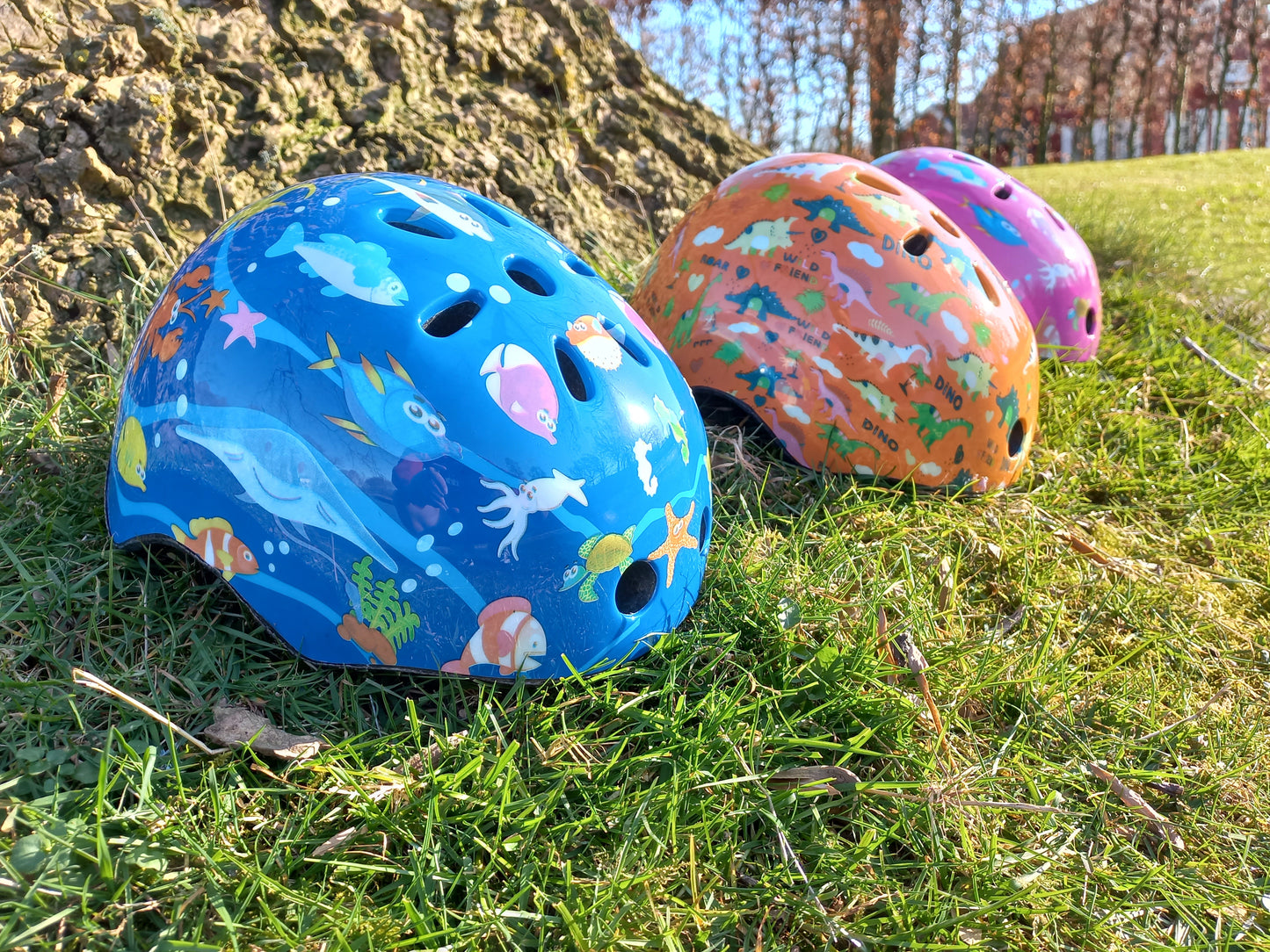 Child's bicycle helmet - Size 48/55 cm - Blue