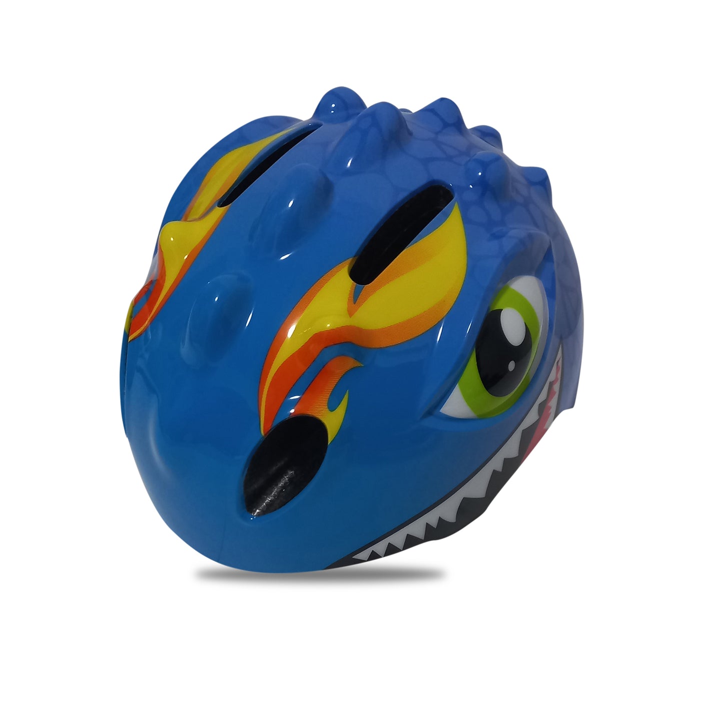 Fietshelm Kinderen jongens Blauw - Kinderhelm Dino XS 4651cm Kopen Online
