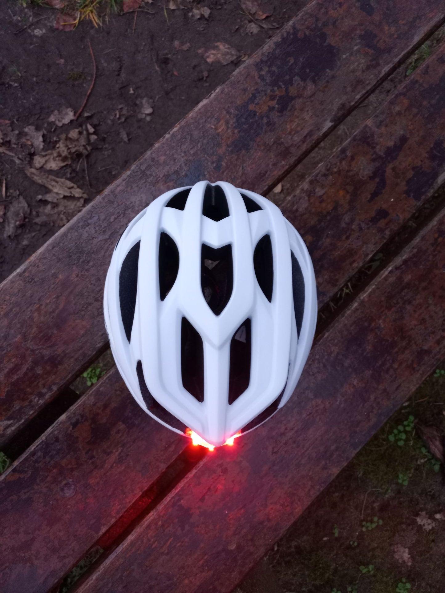 Pro Sport Lights Fietshelm - Matt Wit - 54/61cm