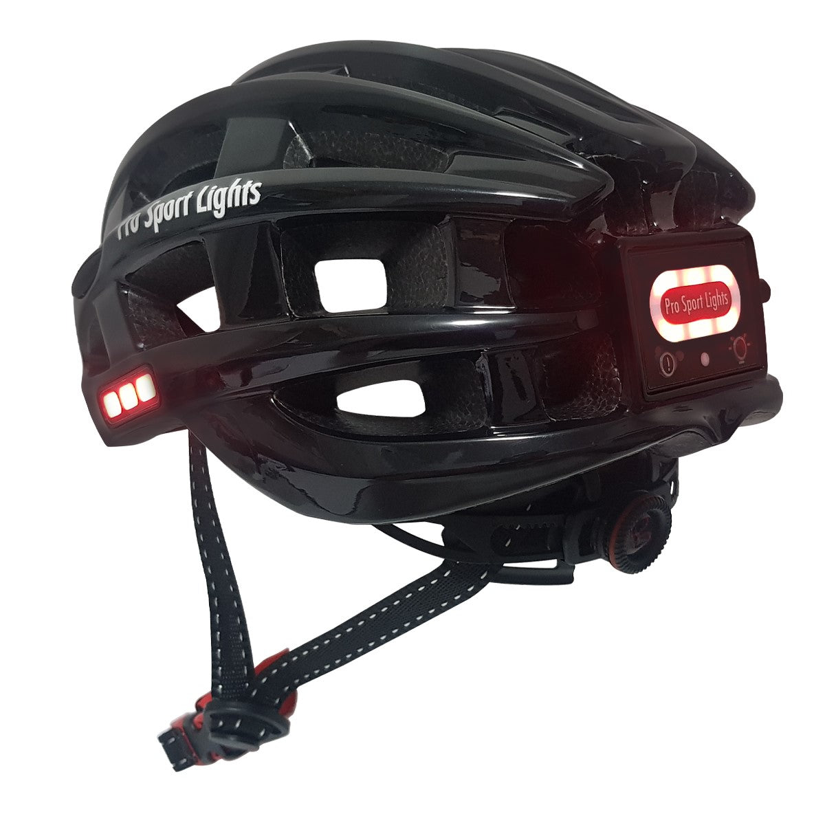 Pro Sport Lights Fietshelm - Zwart