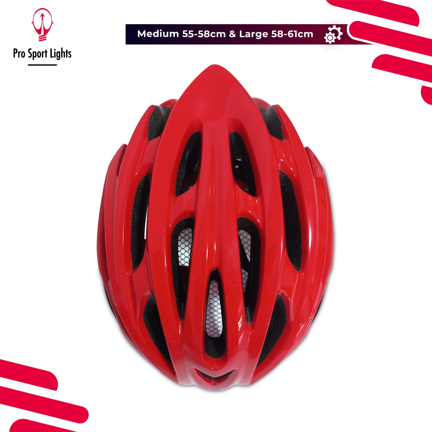 Fietshelm Dames/Heren - Rood