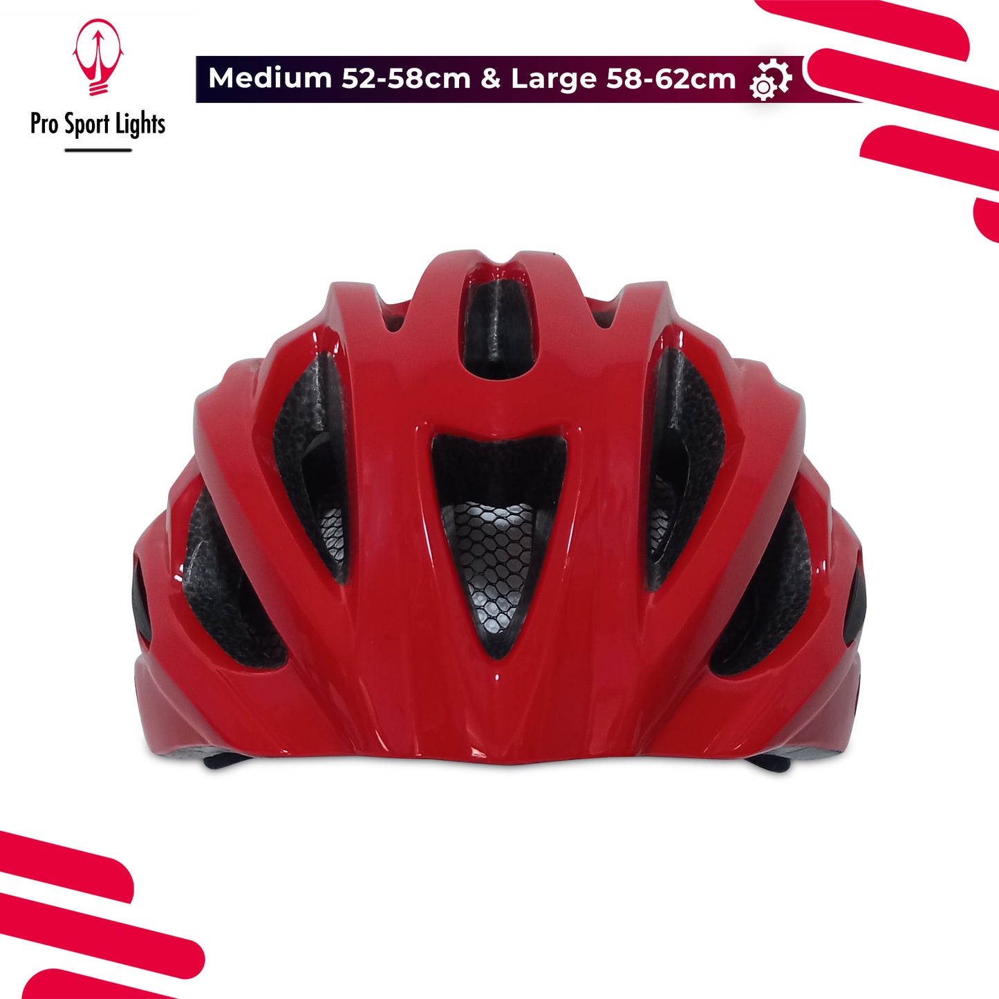 Fietshelm Dames/Heren - Rood