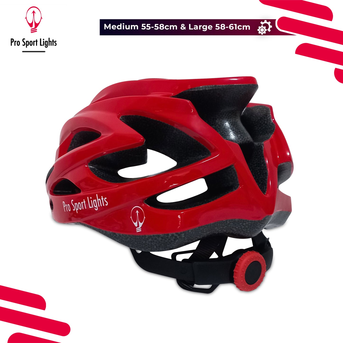 Fietshelm Dames/Heren - Rood
