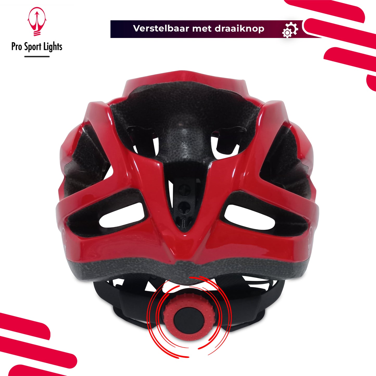 Fietshelm Dames/Heren - Rood