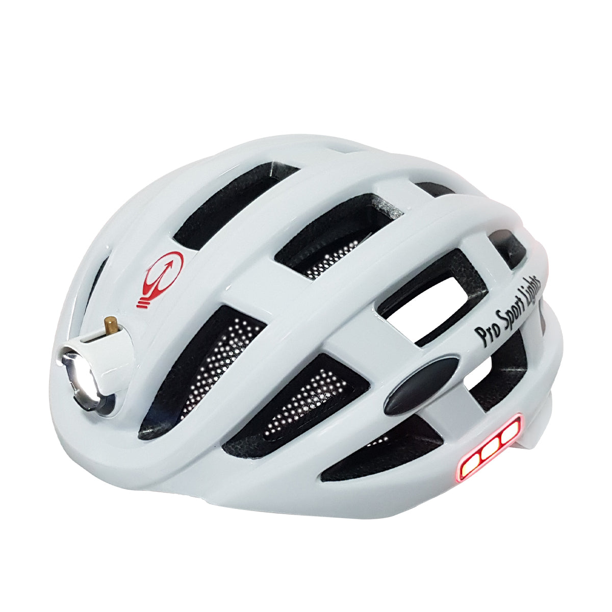 Fietshelm met verlichting