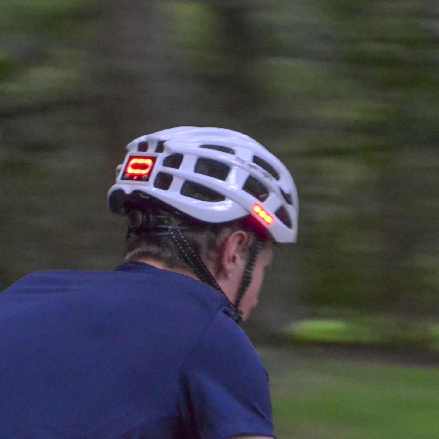 Fietshelm met verlichting