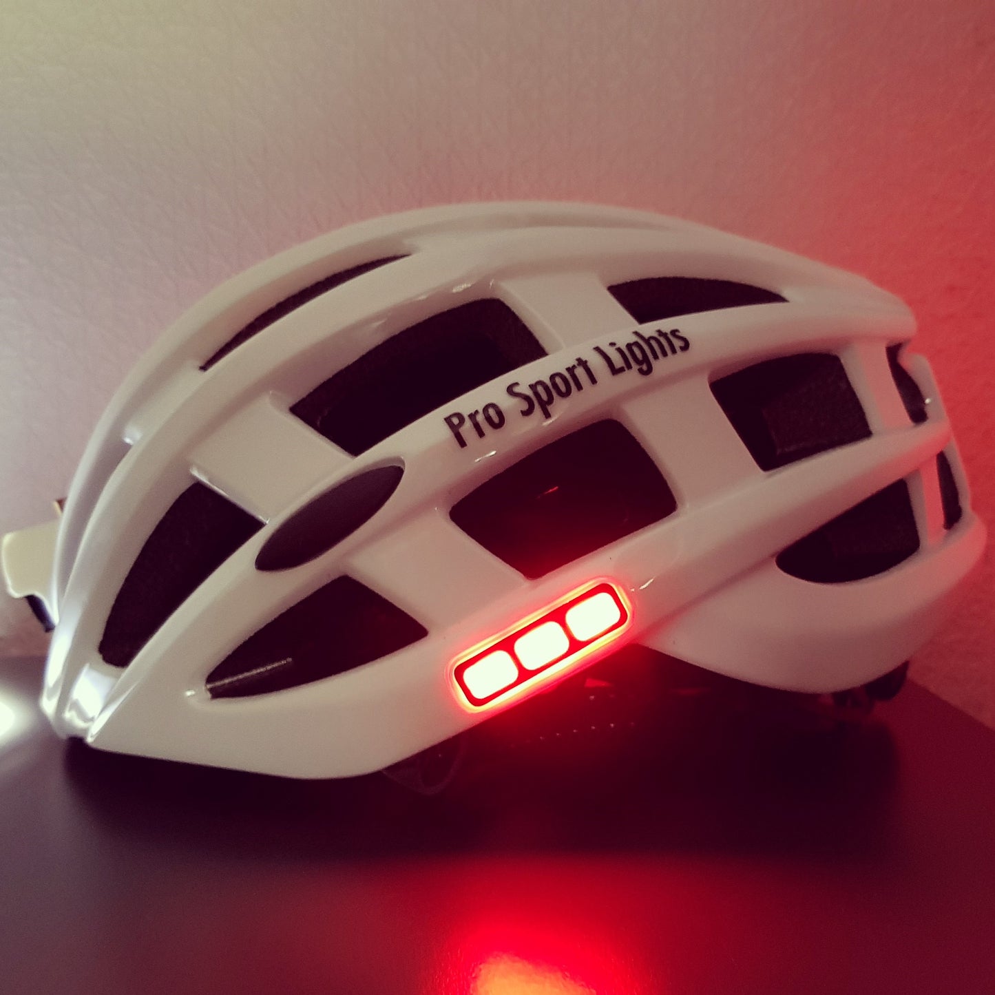 Fietshelm met verlichting