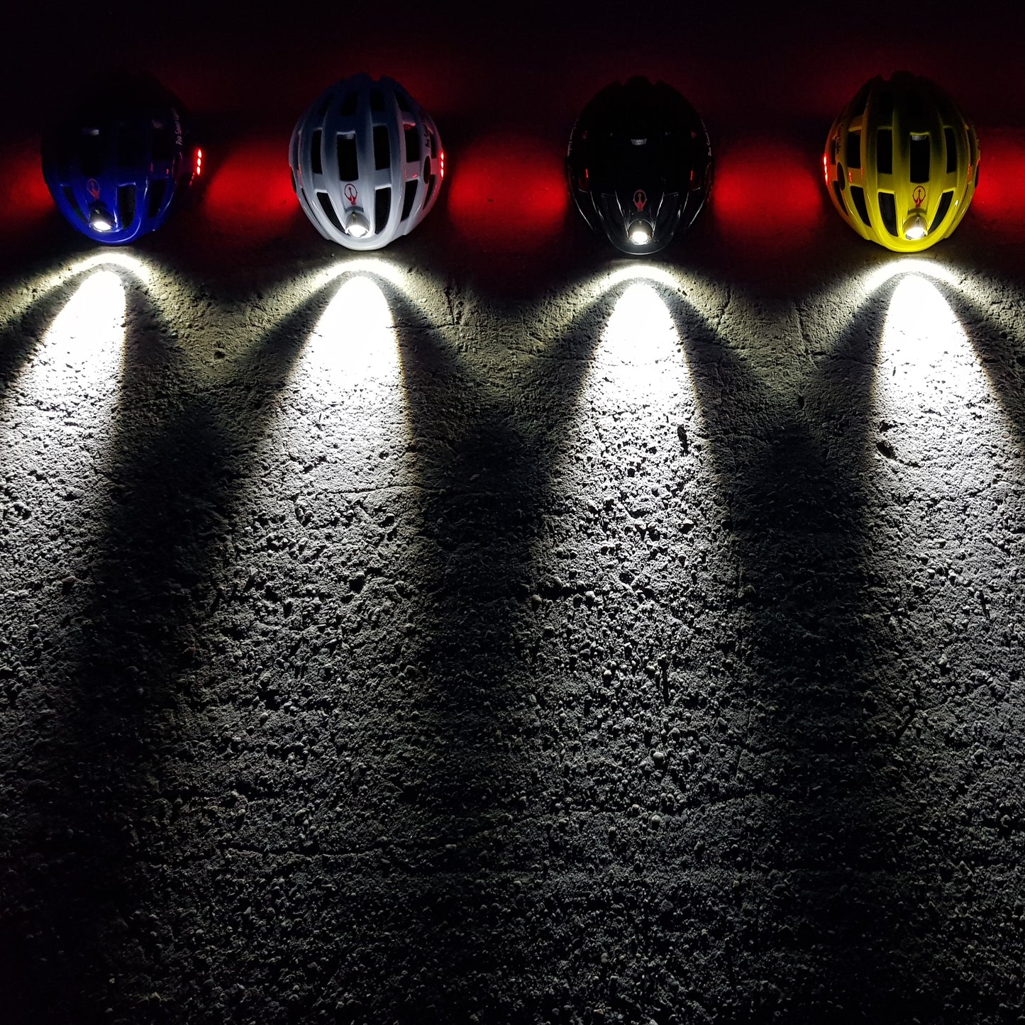 Fietshelm met verlichting
