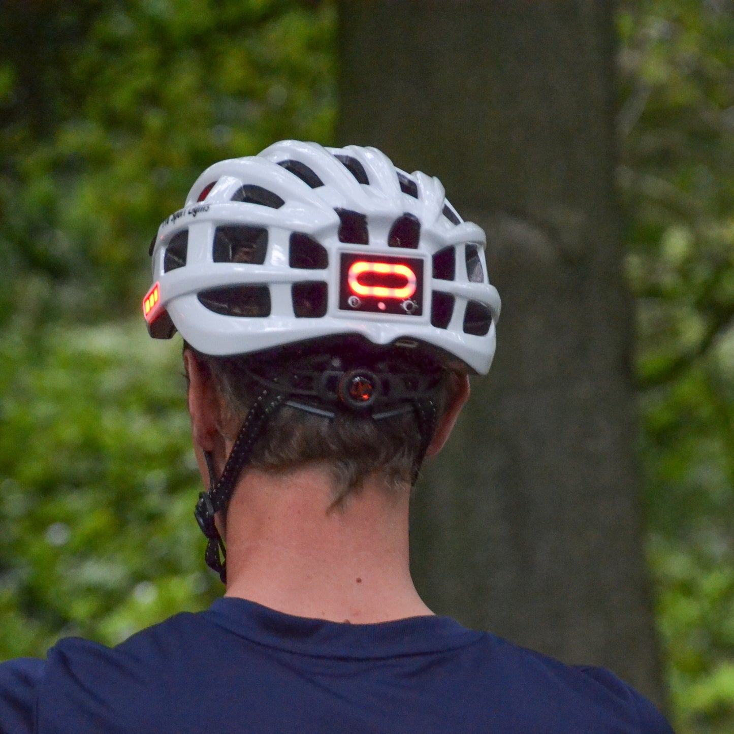 Fietshelm met verlichting