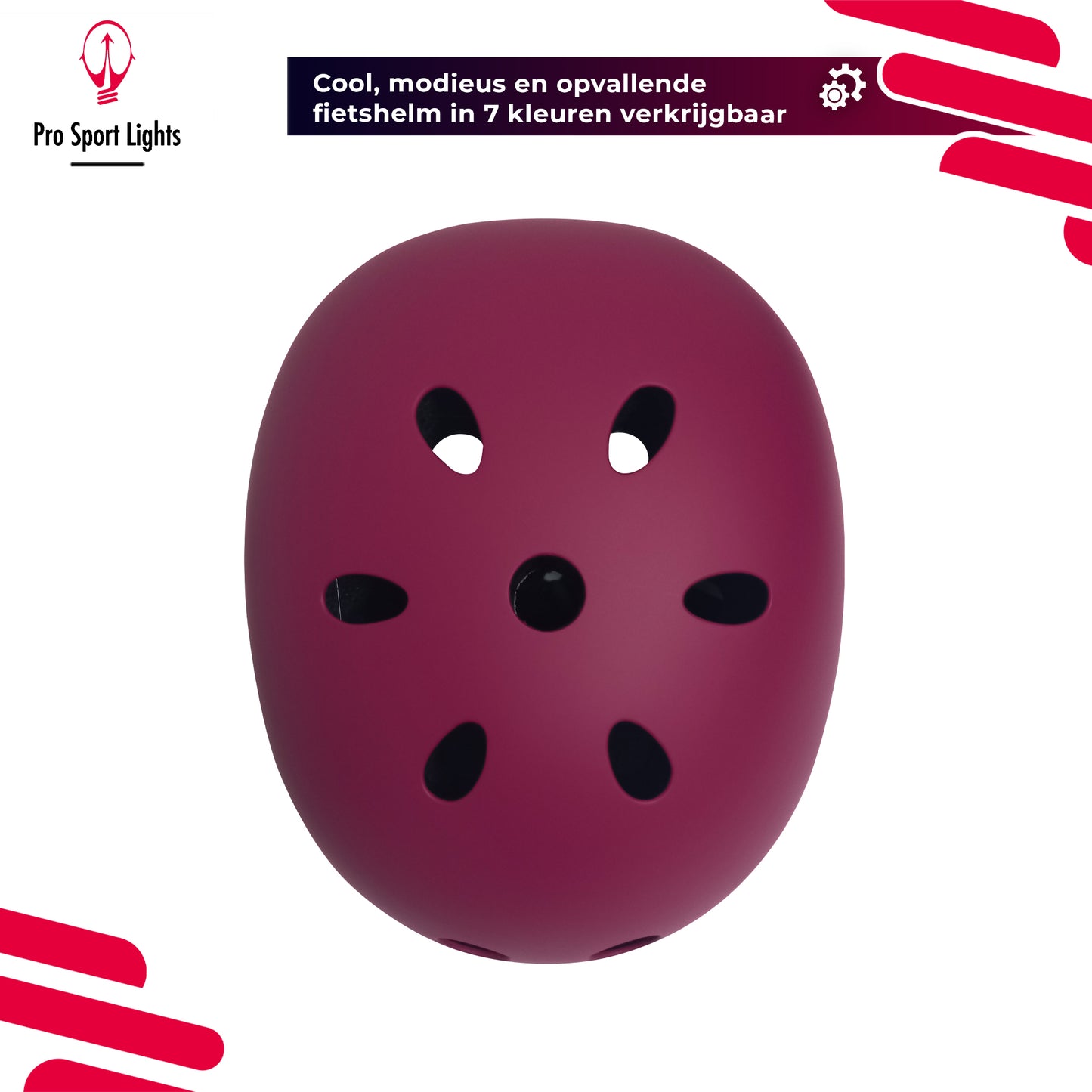 Children's bicycle helmet Matt Pink