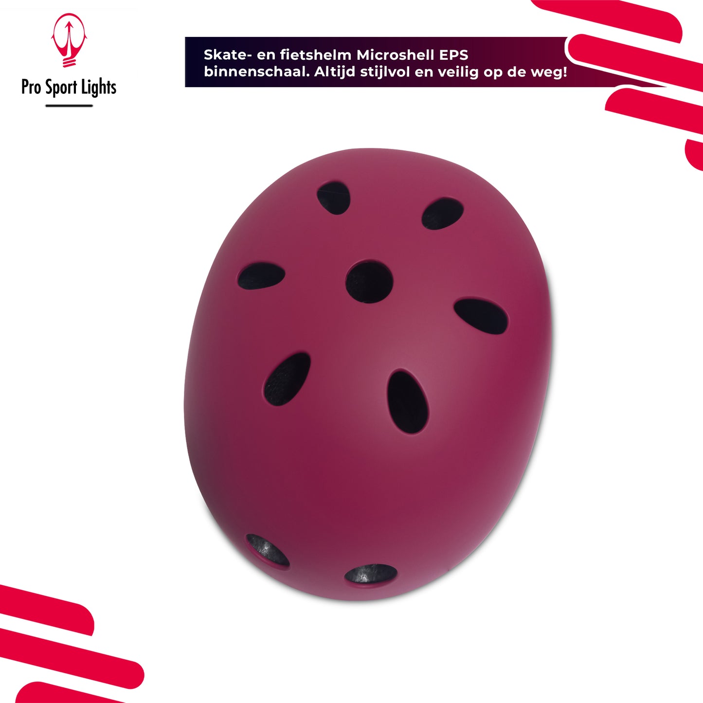 Children's bicycle helmet Matt Pink