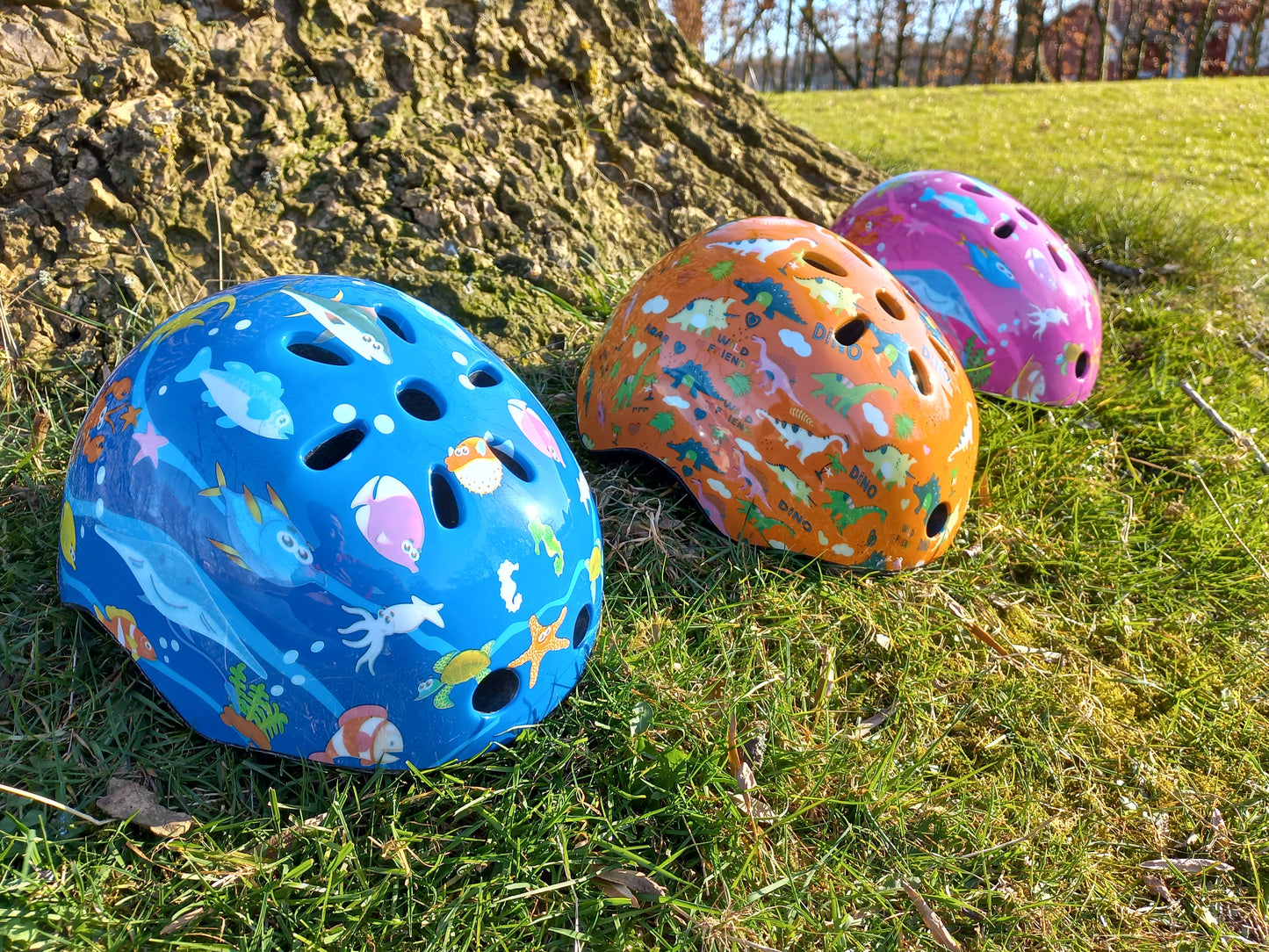 Child's bicycle helmet - Size 48/55 cm - Blue