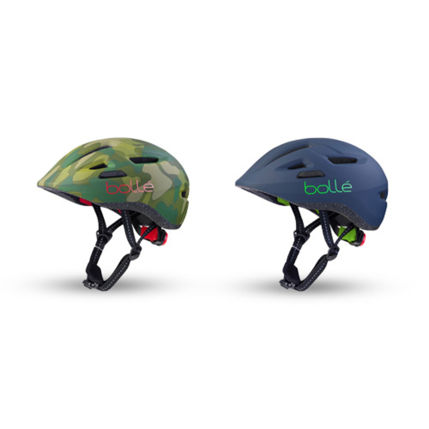 Bollé Fietshelm Stance Junior 47-51 Cm Groen/rood Mt Xs