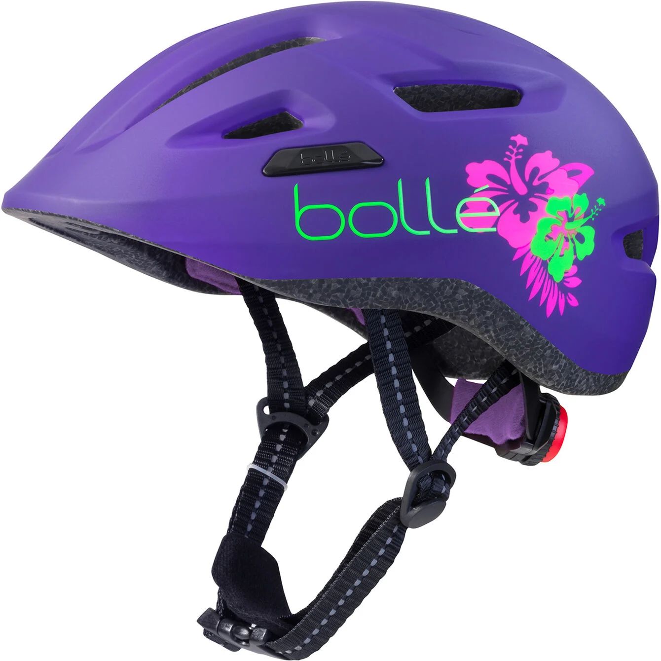 Bollé Fietshelm voor kinderen Stance Junior - Paars/Groen