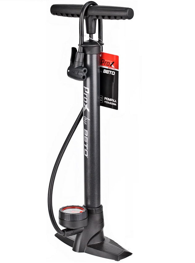 Fietspomp met drukmeter - 11Bar manometer - alle ventielen - vloerpomp