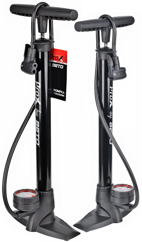Fietspomp met drukmeter - 11Bar manometer - alle ventielen - vloerpomp