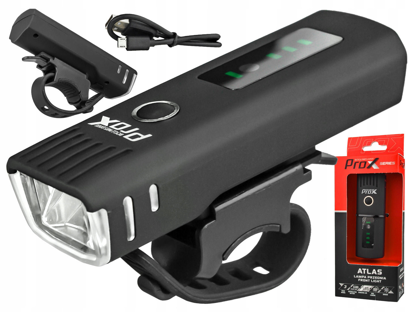 ProX voorlicht 300Lumen - Koplamp Samsung LED