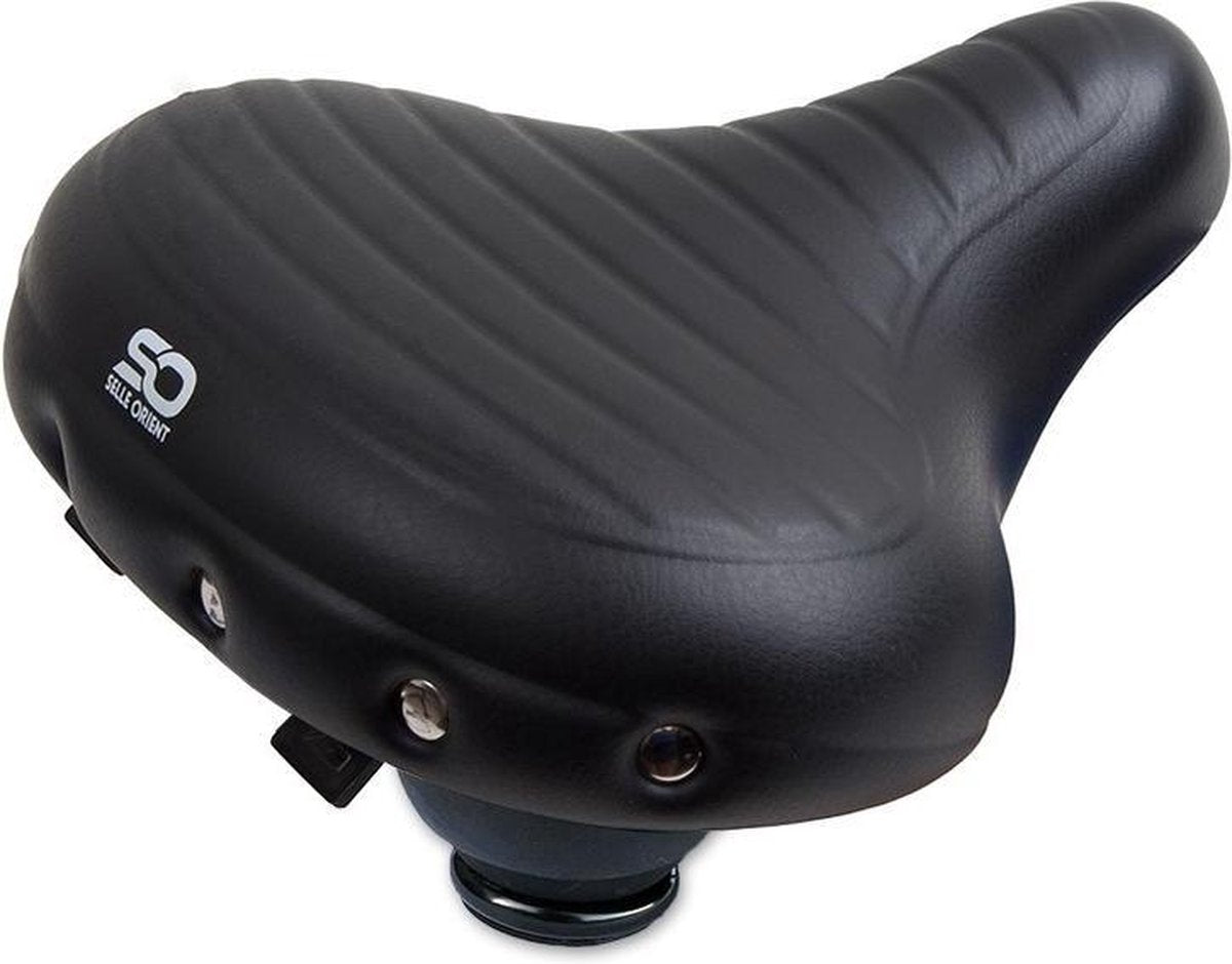 Saddle Selle Orient - Elastomer Unisex 270 x 244 Mm - Black Bicycle Saddle