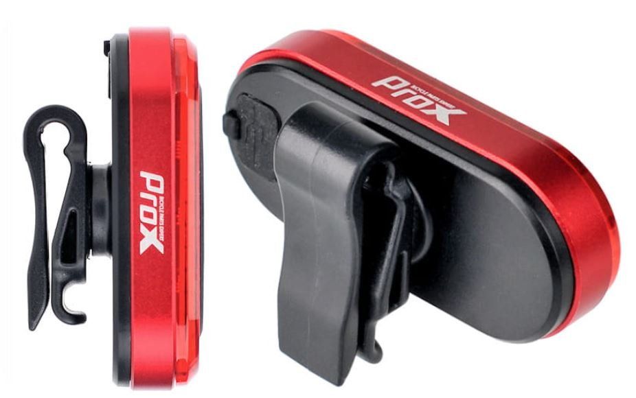 ProX Rood Fiets Achterlicht - LED USB Oplaadbaar - 200meter bereik