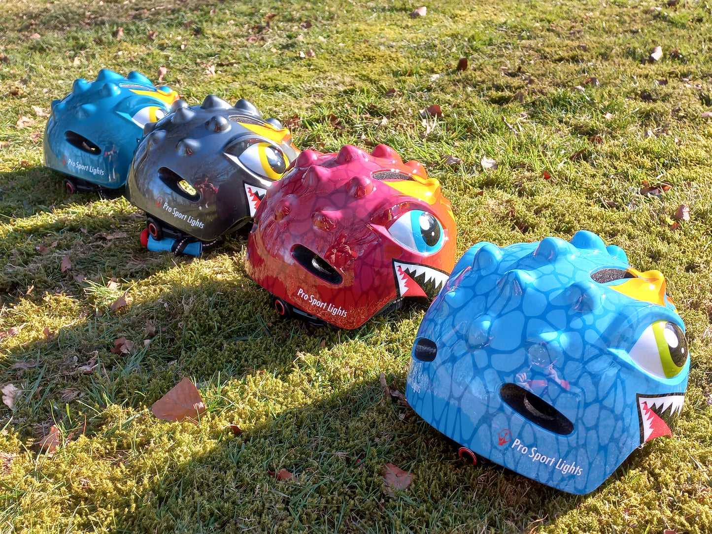 Fietshelm Kinderen - Kinderhelm Dino XS 46/51cm Kopen Online
