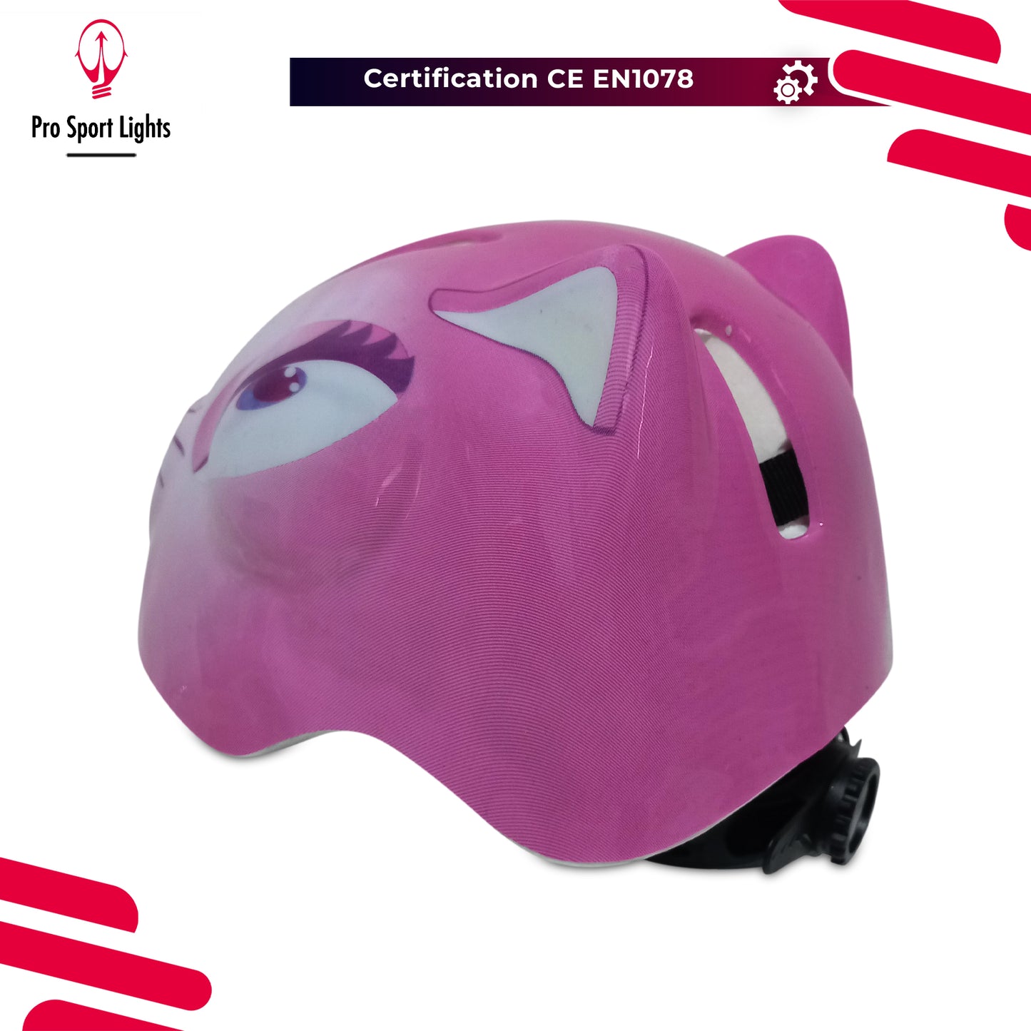 Fietshelm kinderen Meisjes - Roze Kinderfietshelm - Small 48/54cm